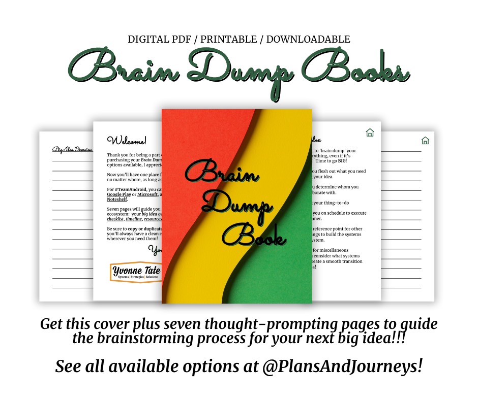 Brain Dump Book 2