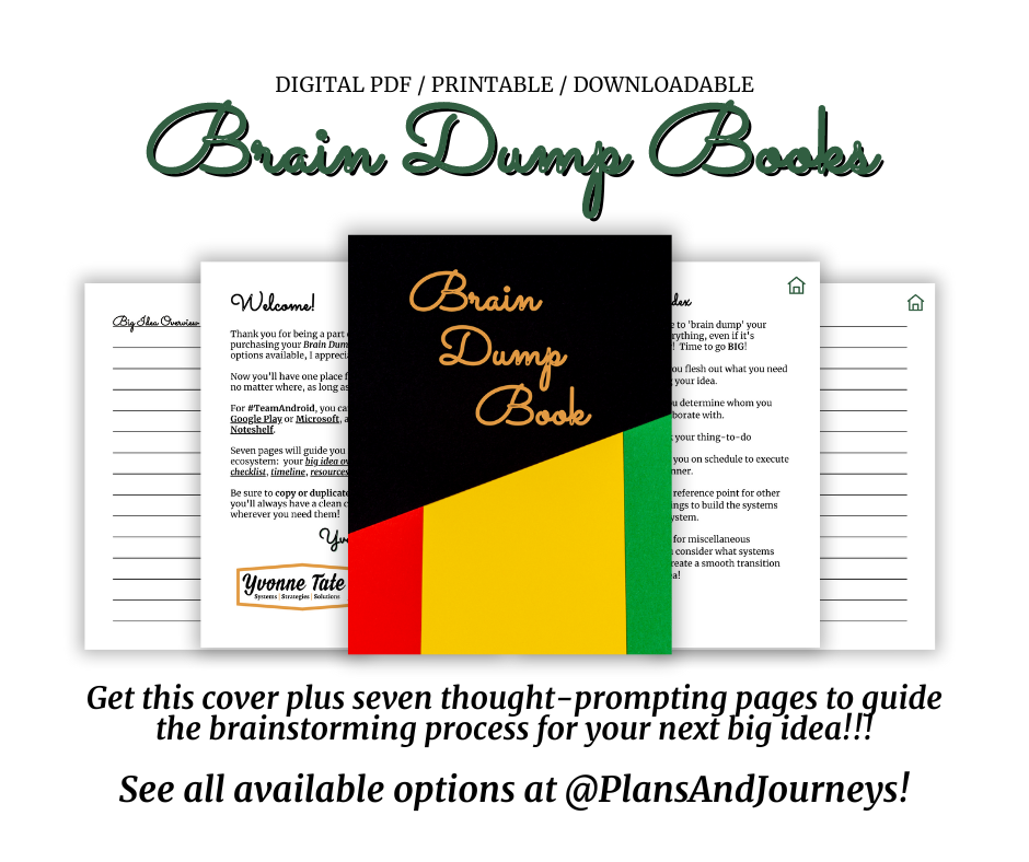 Brain Dump Book 3
