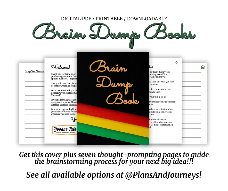 Brain Dump Book 4
