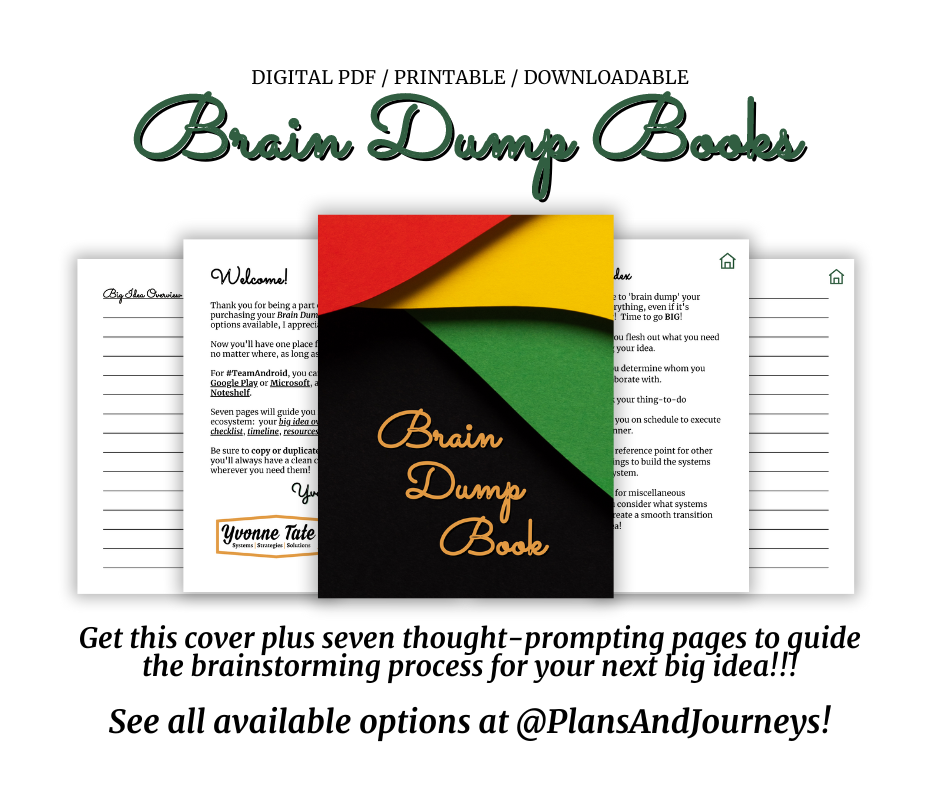 Brain Dump Book 8