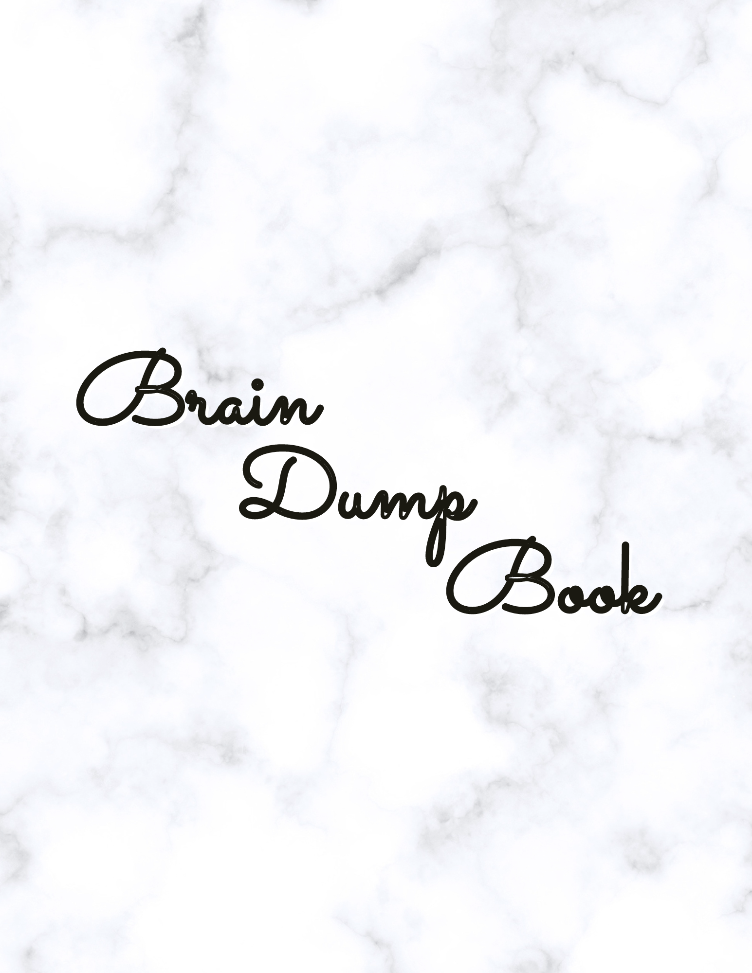 Brain Dump Book Lead Magnet